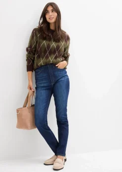 Skinny-Jeans High Waist, Cropped