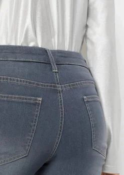 Skinny-Jeans Low Waist mit Sternendesign