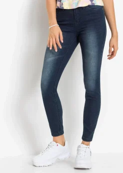 Skinny-Jeans, Mid Waist, cropped