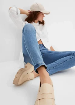 Skinny-Jeans Mid Waist, cropped