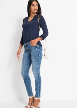 Skinny-Jeans Mid Waist, Stretch