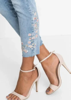 Skinny-Jeans Mid Waist, verkürzt