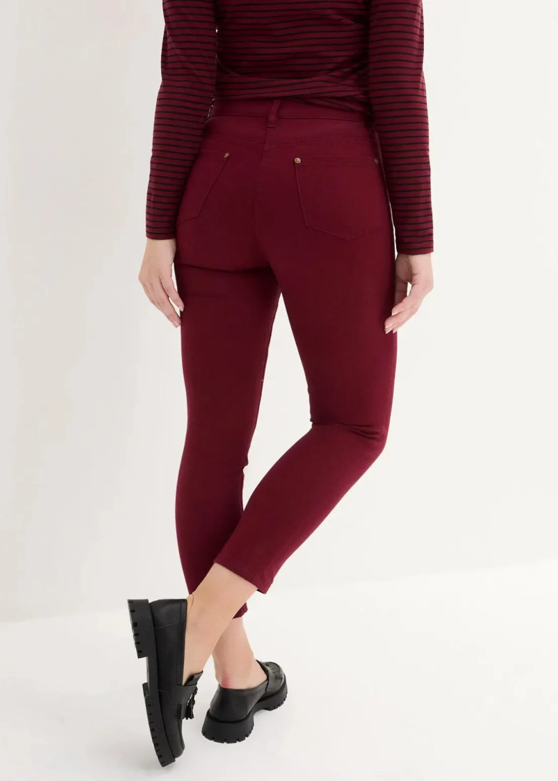 Slim Fit 7/8-Hose, High Waist