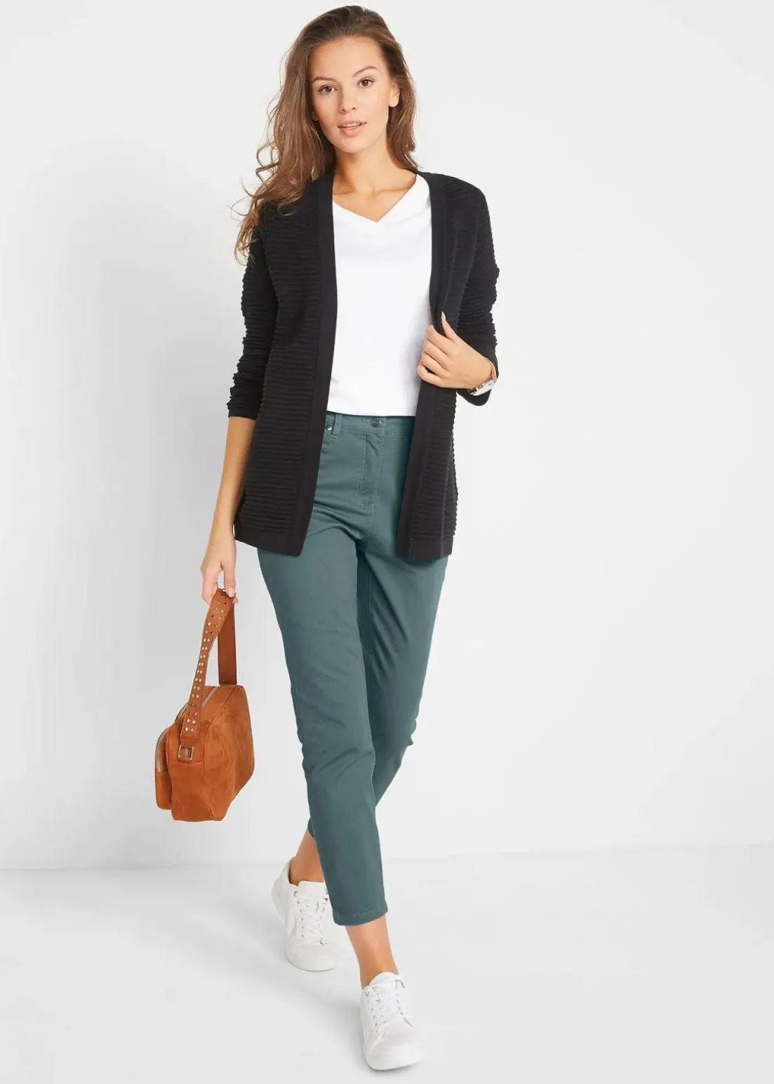 Slim Fit 7/8-Hose, High Waist