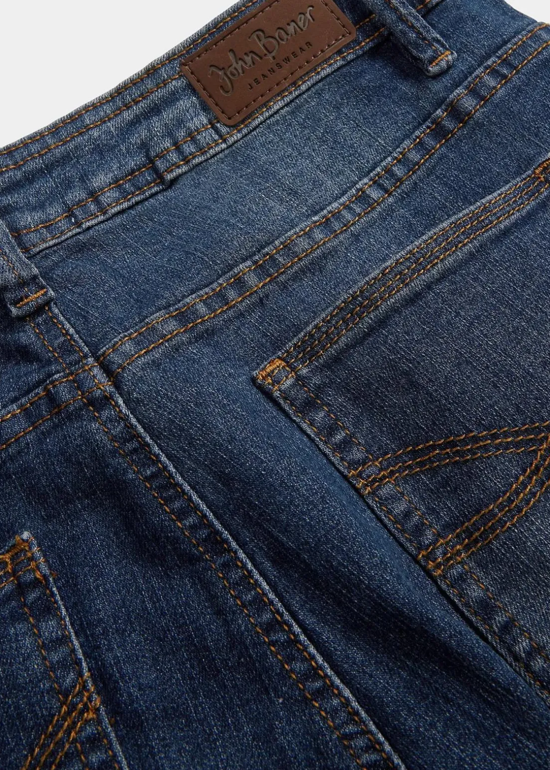 Slim Fit Jeans Mid Waist, cropped