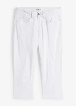 Slim Fit Jeans Mid Waist, cropped