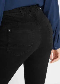 Slim Fit Jeans, Mid Waist, Bequembund