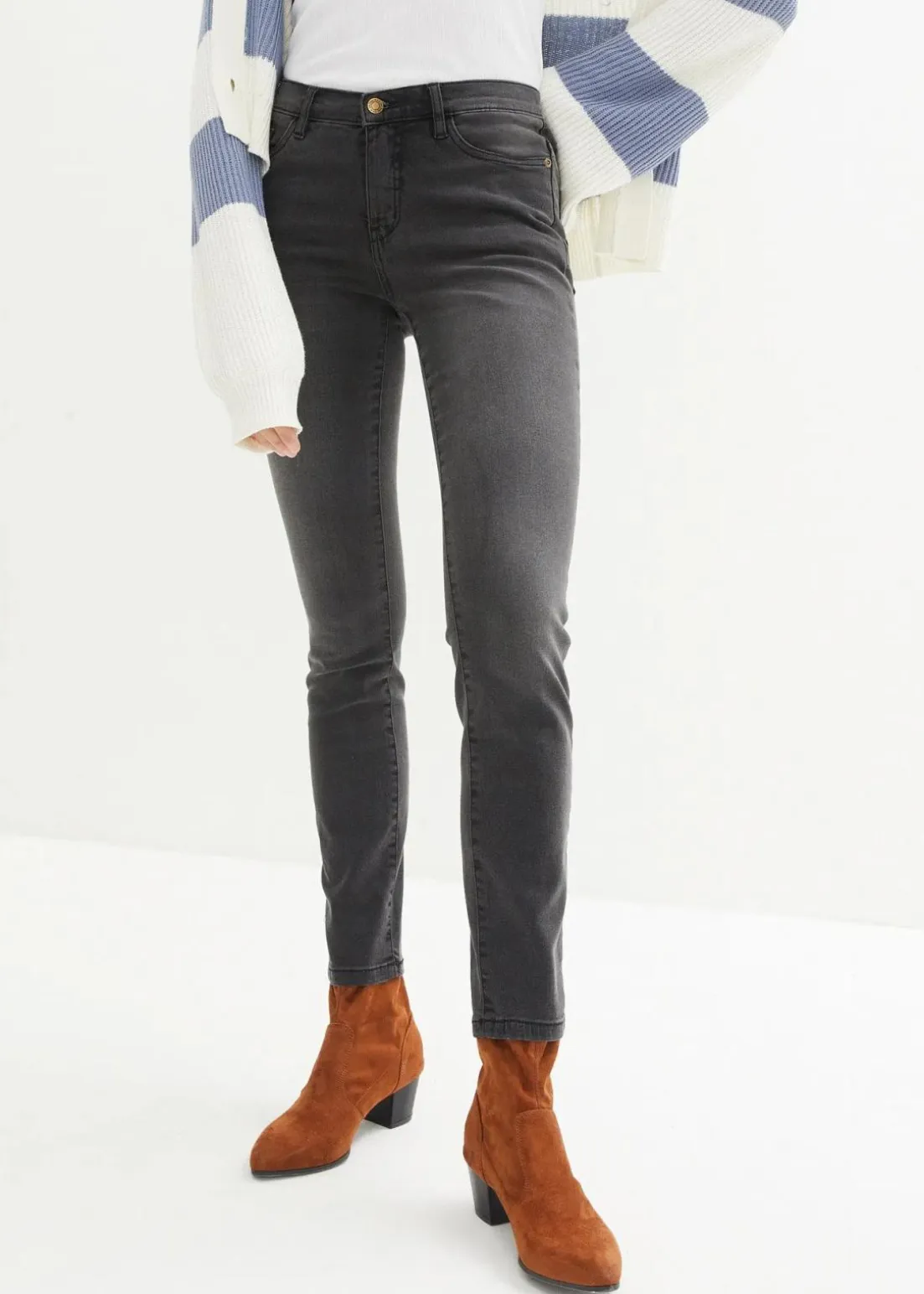 Slim Jeans High Waist, Shaping