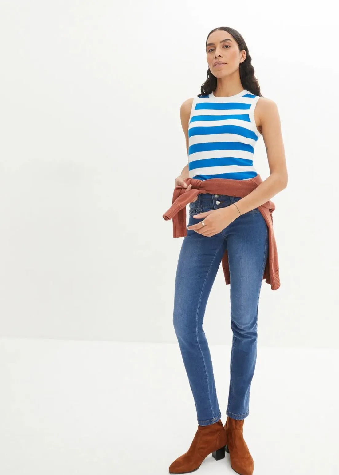 Slim Jeans High Waist, Shaping