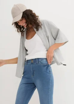 Slim-Fit-Jeans High Waist, Super Stretch