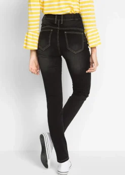 Slim-Fit-Jeans High Waist, Super Stretch