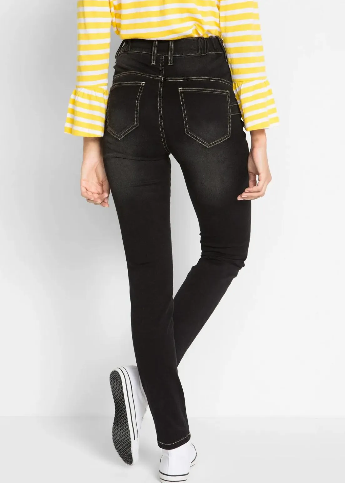 Slim-Fit-Jeans High Waist, Super Stretch