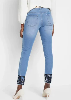 Slim-Fit-Jeans Mid Waist, Stretch