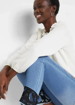 Slim-Fit-Jeans Mid Waist, Stretch