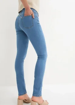 Slim-Fit-Jeans Mid Waist, Super Stretch
