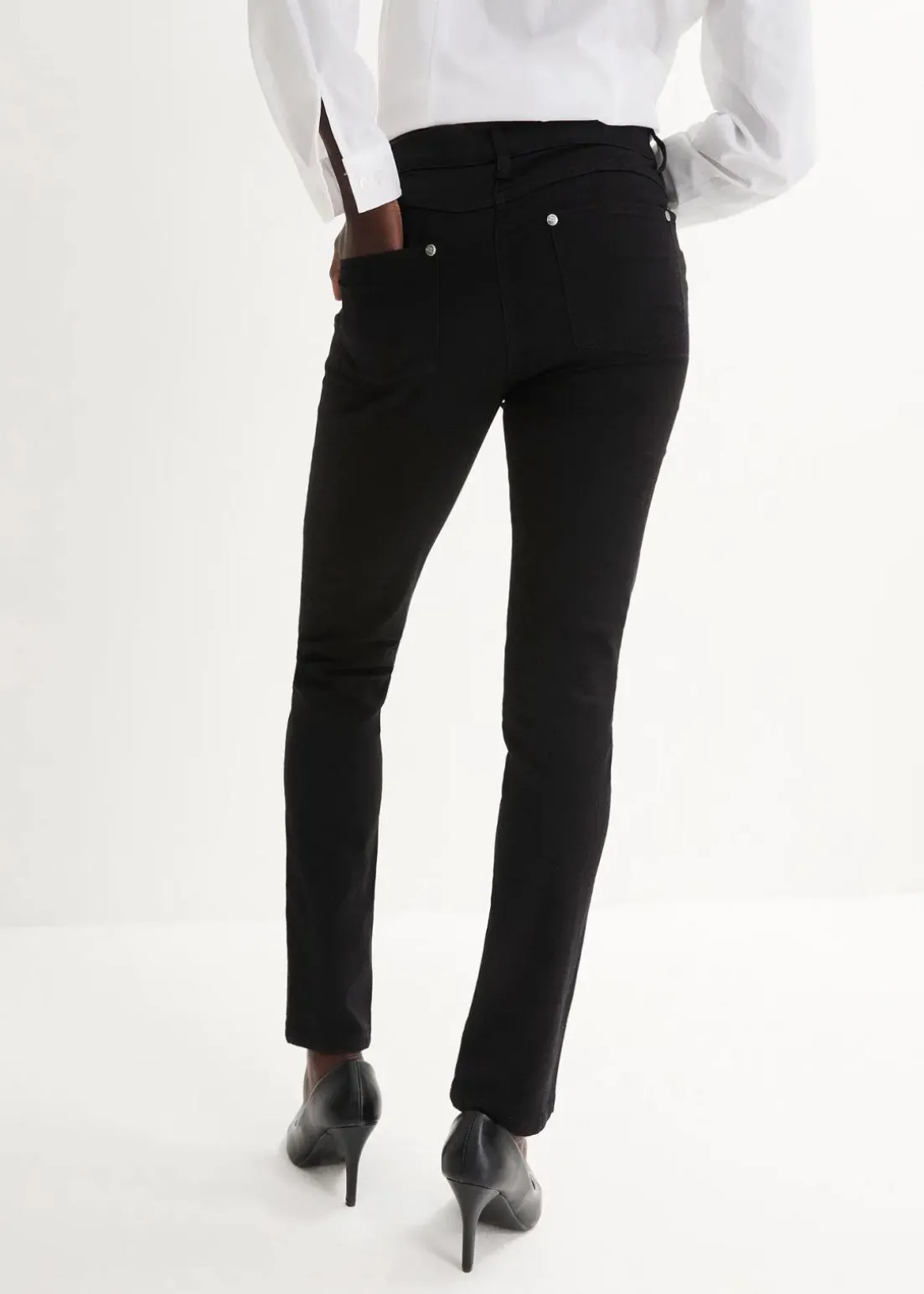 Slim-Fit-Jeans Mid Waist, Super Stretch