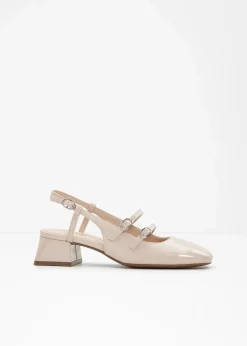 Slingpumps in Lack-Optik