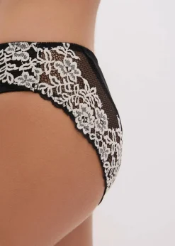 Slip mit zarter Spitze (2er Pack)