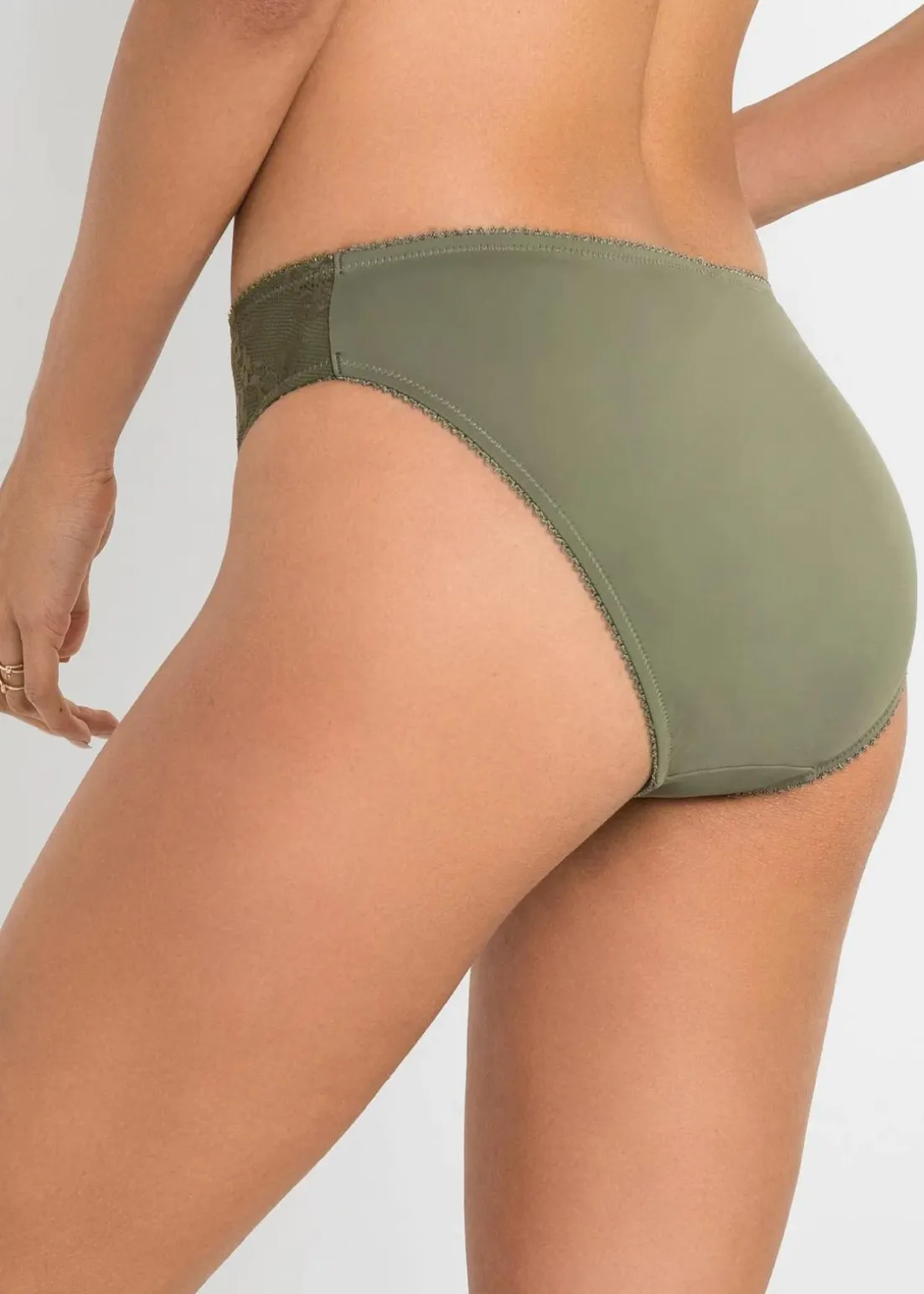 Slip mit zarter Spitze (2er Pack)