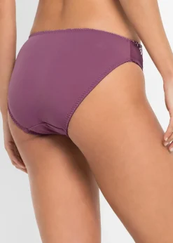 Slip mit zarter Stickerei (2er Pack)