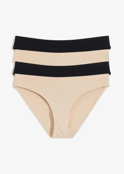 Slip ohne sichtbare Abdrücke aus Bio-Baumwolle (4er Pack)