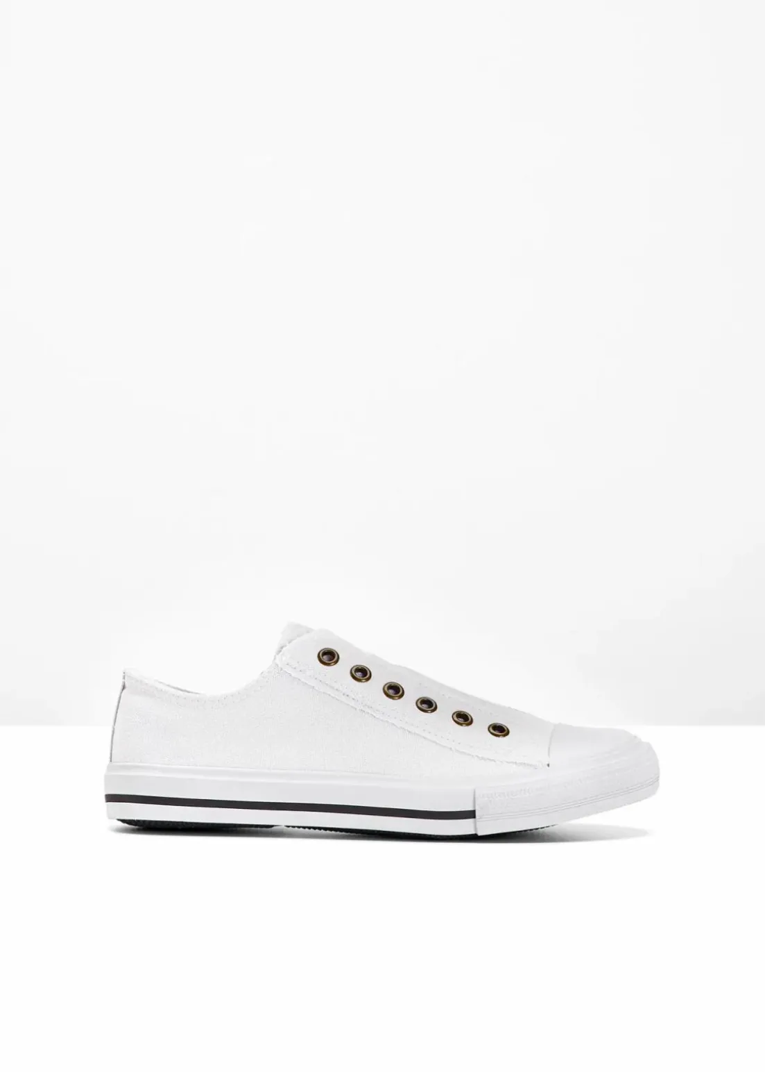 Slip-In-Sneaker aus Baumwoll-Canvas