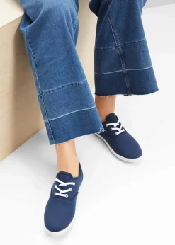 Sneaker aus Baumwoll-Canvas