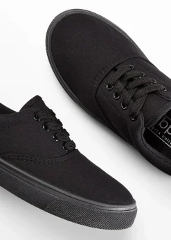 Sneaker aus Baumwoll-Canvas