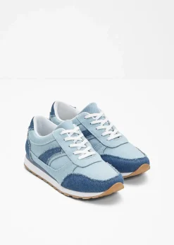 Sneaker mit Mesh-Einsatz