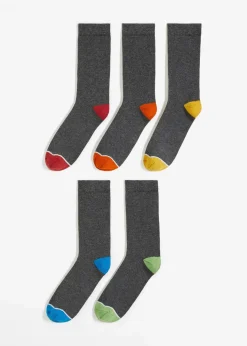 Socken mit Bio-Baumwolle (5er Pack)