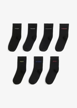 Socken mit Bio-Baumwolle (7er Pack)