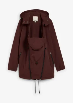 Softshell-Tragejacke / Umstandsjacke, weitenregulierbar