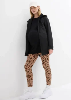 Softshell-Tragejacke / Umstandsjacke, weitenregulierbar