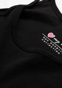 Spaghettiträger-Top aus reiner Baumwolle (3er Pack)