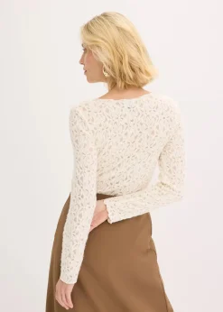 Spitzenbody mit flauschiger Oberfläche