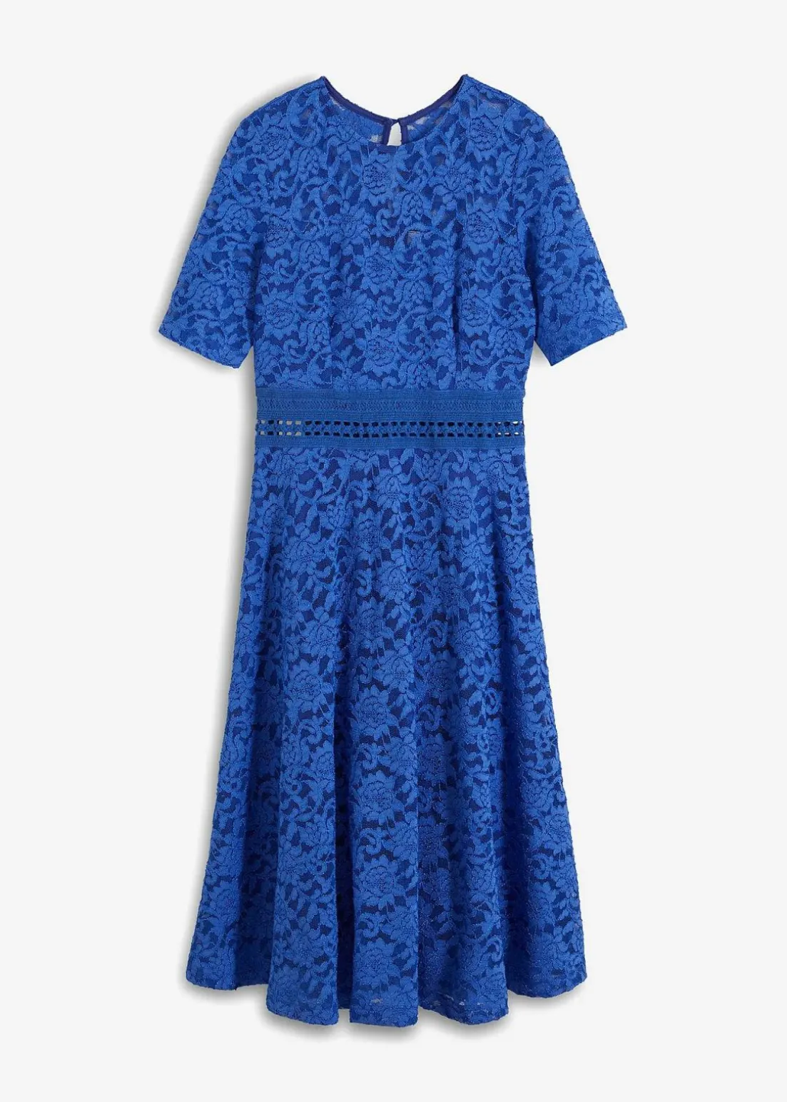 Spitzenkleid mit Häkeleinsatz