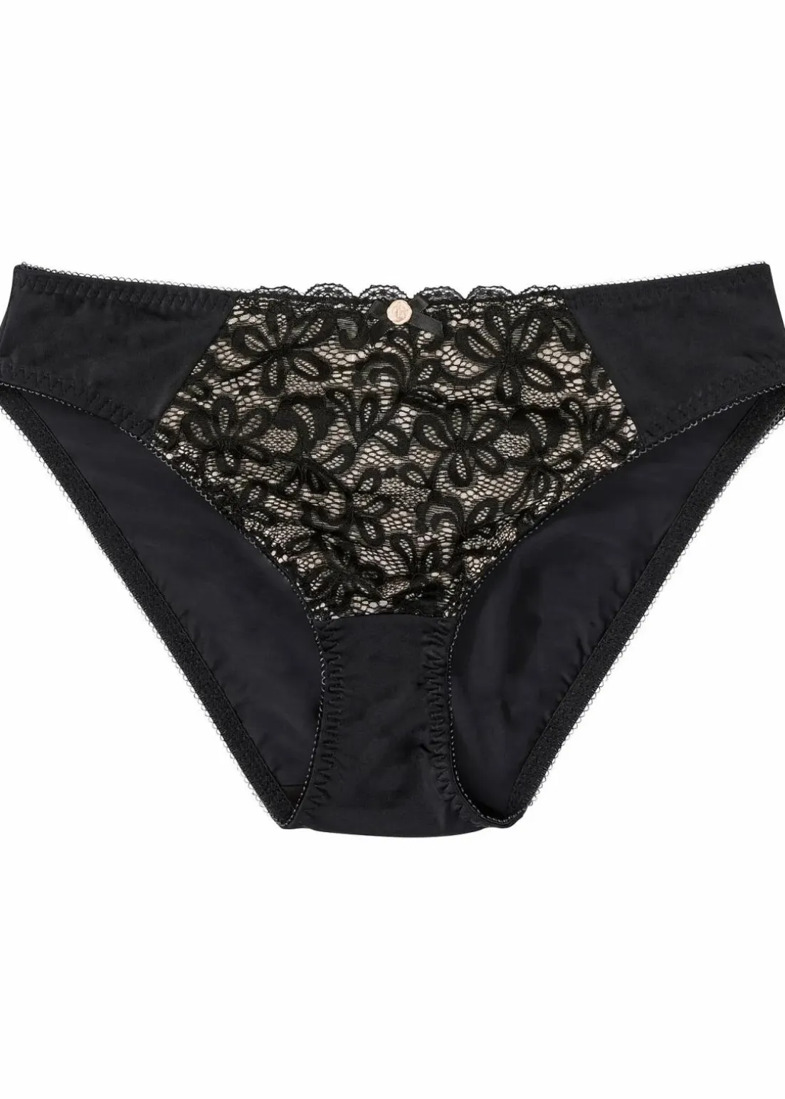 Spitzenverzierter Slip