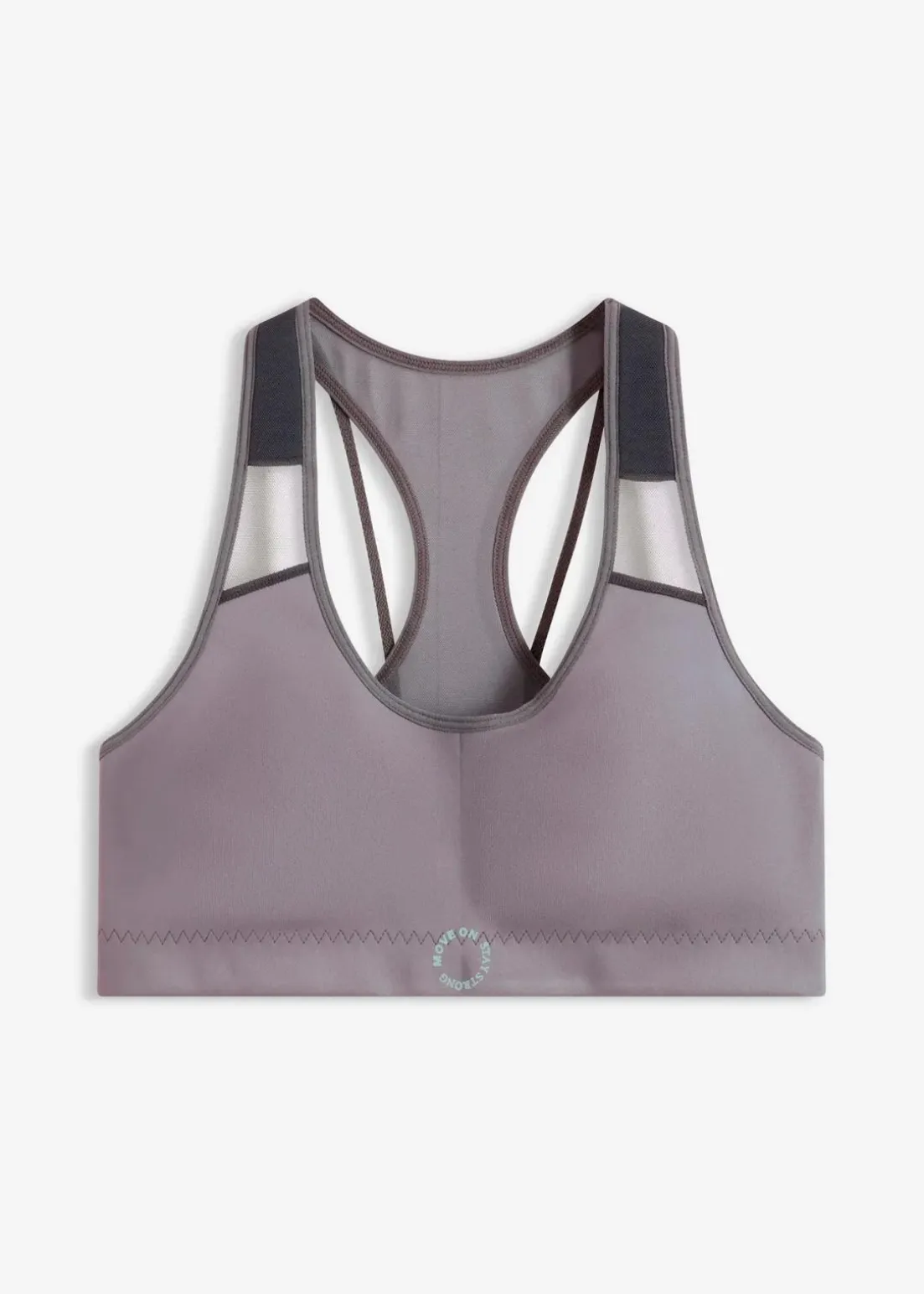 Sport-BH mit mittlerem Halt und leichtem Glanz