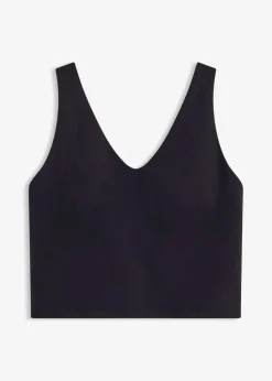 Sport-BH Top mit mittlerem Halt und baumwollartigem Griff