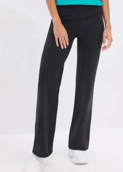 Sport-Leggings aus stabilem Baumwollgriff und geradem Bein