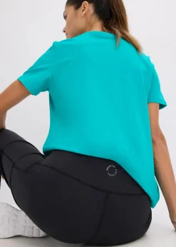Sport-Leggings aus stabilem Baumwollgriff und geradem Bein