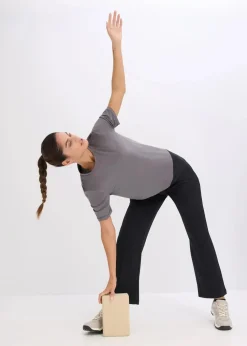 Sport-Shirt mit Strukturoptik