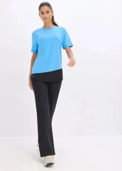 Sport-Shirt mit Strukturoptik