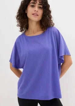 Sport-Top mit Mesh-Shirt (2-tlg. Set)