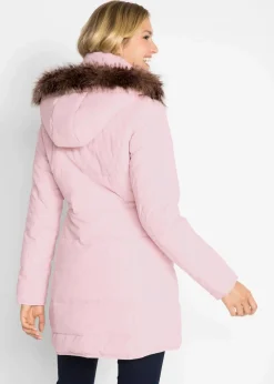 Steppjacke mit Kapuze, gefüttert