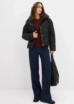 Steppjacke mit Stehkragen