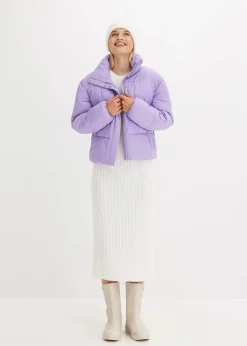 Steppjacke mit Stehkragen