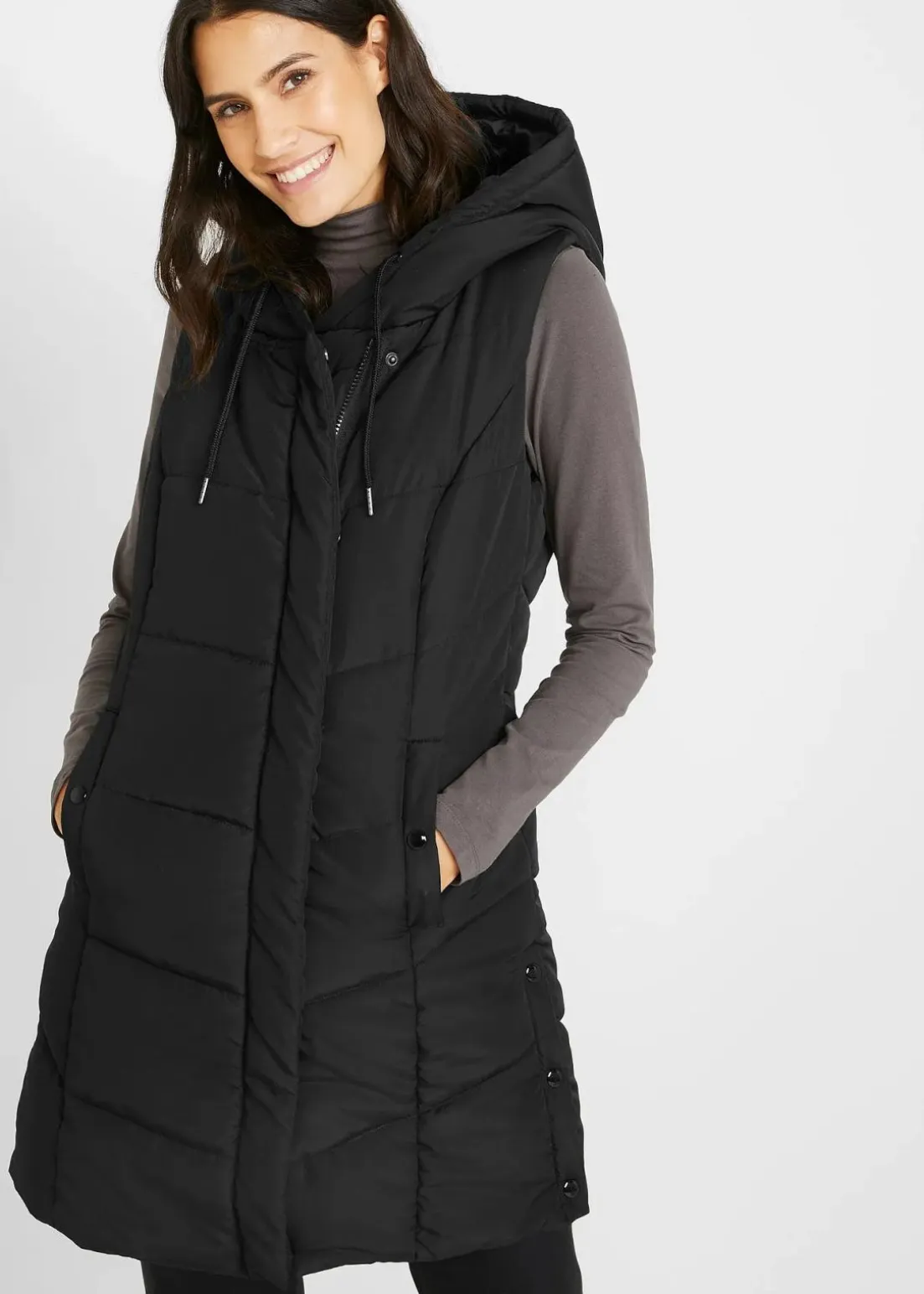 Steppweste aus recyceltem Polyester