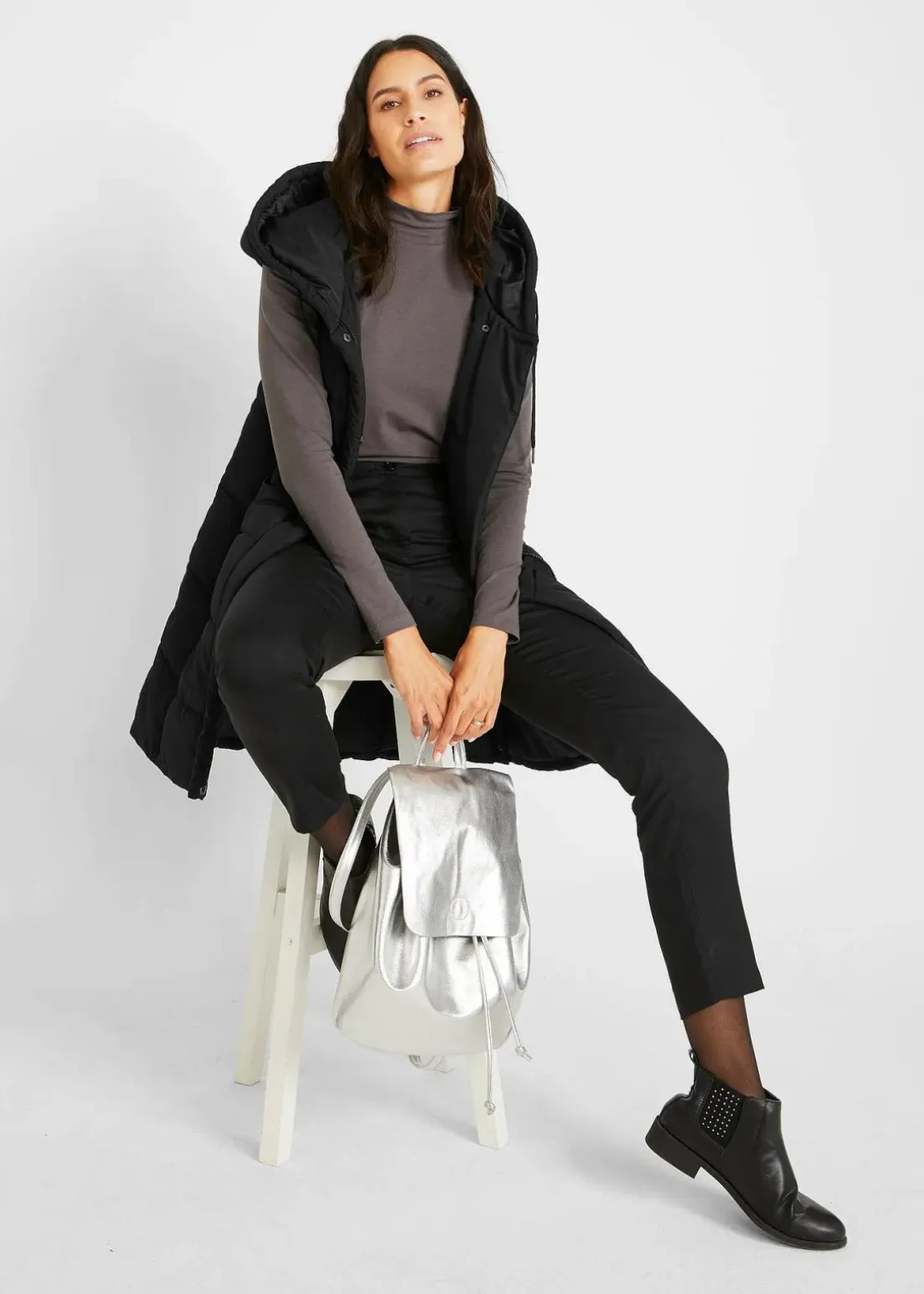 Steppweste aus recyceltem Polyester