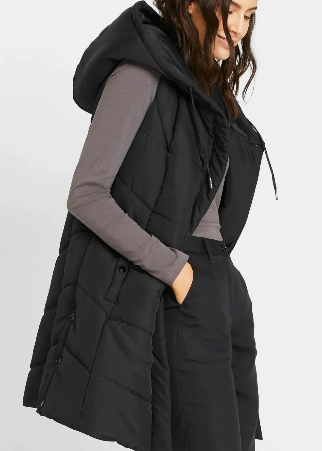 Steppweste aus recyceltem Polyester